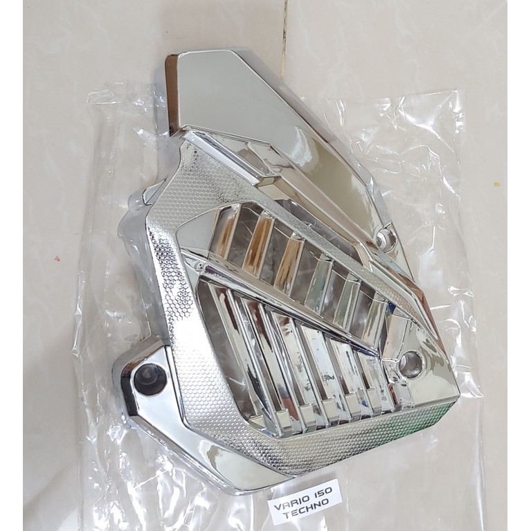 Tutup Radiator Vario 150 Cocok Untuk Vario 125 Old Chrome Anti Buram