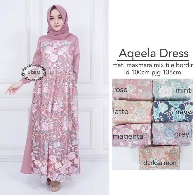 AQEELA DRESS by ELSIRE STORE