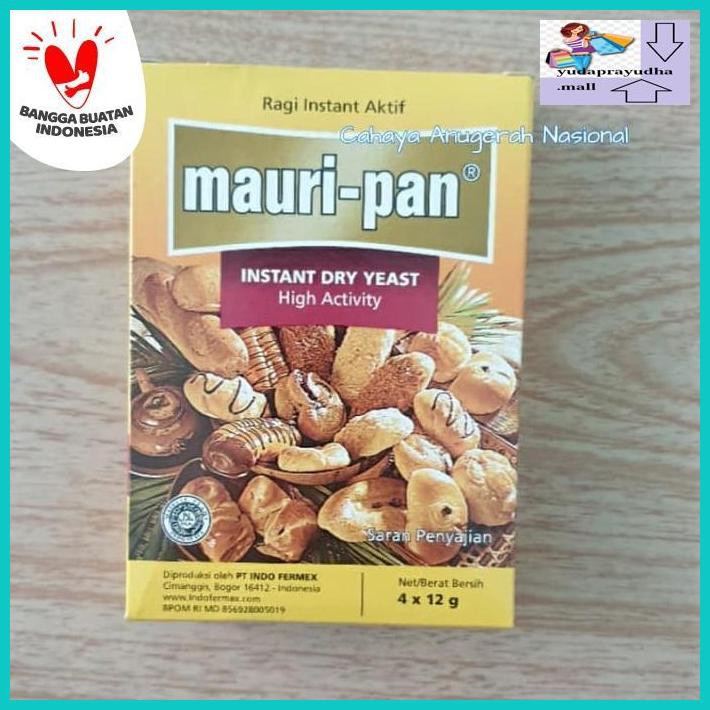 

54Etr7U- Mauripan Yeast / Ragi Mauripan 4 X 12 Gram 9Uhhjt7-