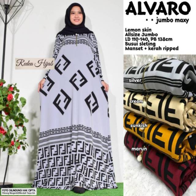 Gamis "Alvaro jumbo maxy" by redea
