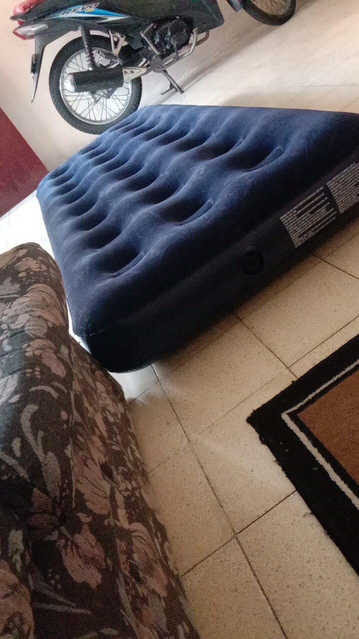 Kasur Angin Pompa Bestway Single 1 Orang #67000 + Pompa 12