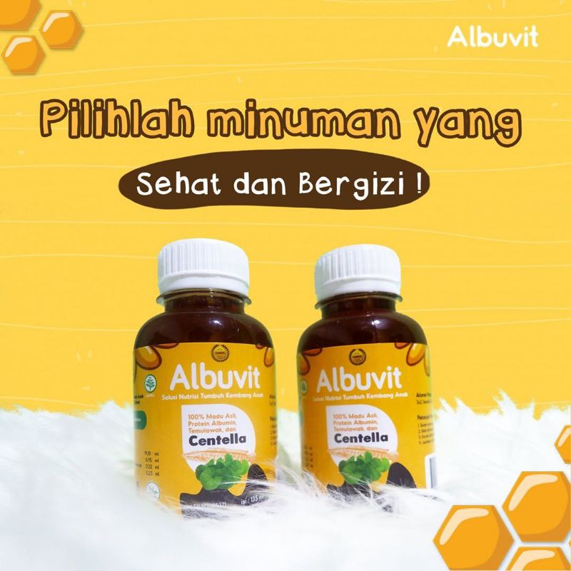 

Albuvit Vitamin Nutrisi Otak Penambah Nafsu Makan Anak