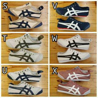  SEPATU  SEPATU  ONITSUKA  TIGER SLIP ON MADE  IN VIETNAM  SIZE 