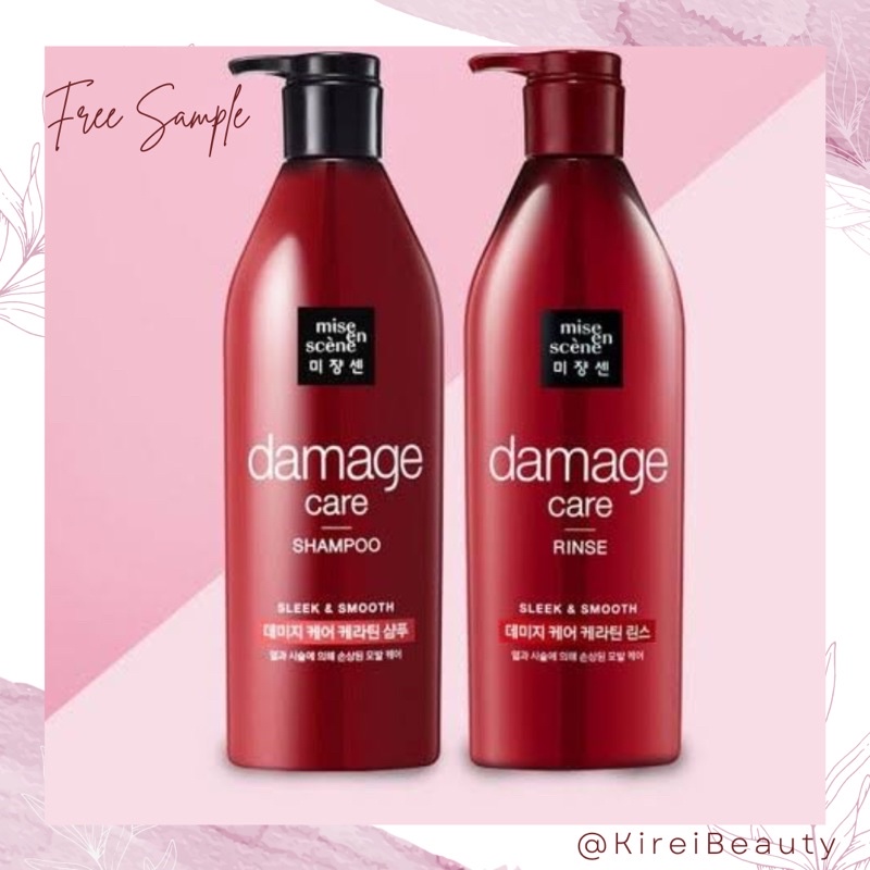 🇰🇷MISE EN SCENE DAMAGE CARE SHAMPOO