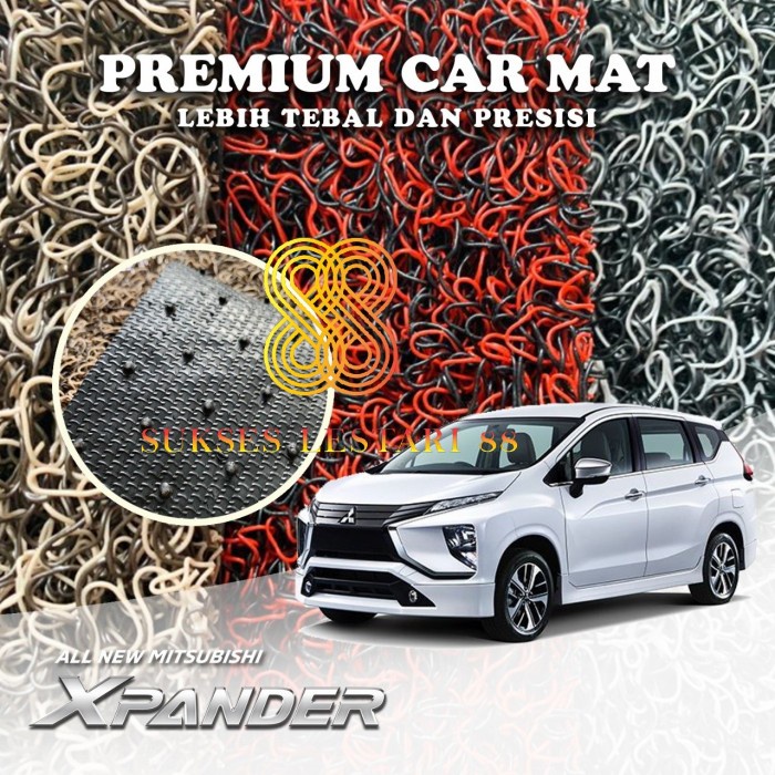 KARPET MOBIL PREMIUM MITSUBISHI XPANDER MIE BIHUN 2 WARNA