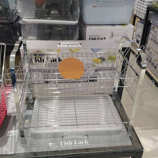 Rak piring stainless informa