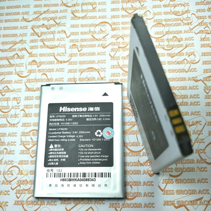 Baterai Battery Original ANDROMAX Z Hisense EG680 EG980 U980 X68T T978