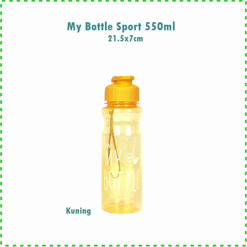 My Bottle Sport/Botol Minum My Bottle 550ml