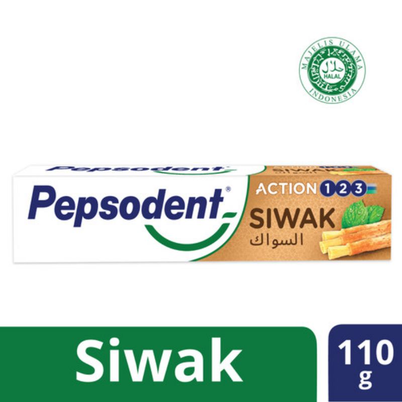 Pepsodent Siwak Pasta Gigi 110g