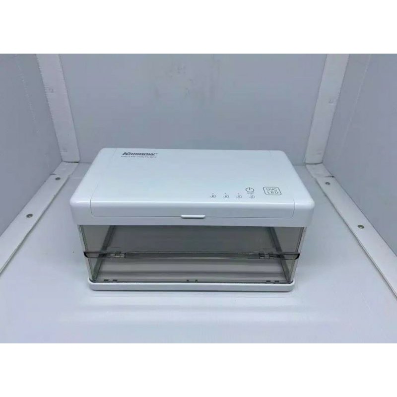 KRISBOW WADAH BOX UV DISINFEKTAN STERILISASI 2W TIMER PORTABLE/ACE UVC BOX PORTABLE/STERILIZER BOX/