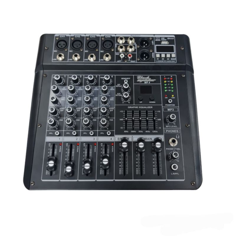 Mixer power black spider MP4 MP 4 power mixer