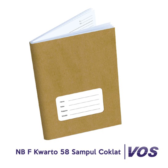 

Taman Bookstore - VOS F KWARTO 58 SAMPUL COKLAT ISI 10 (GBTS)