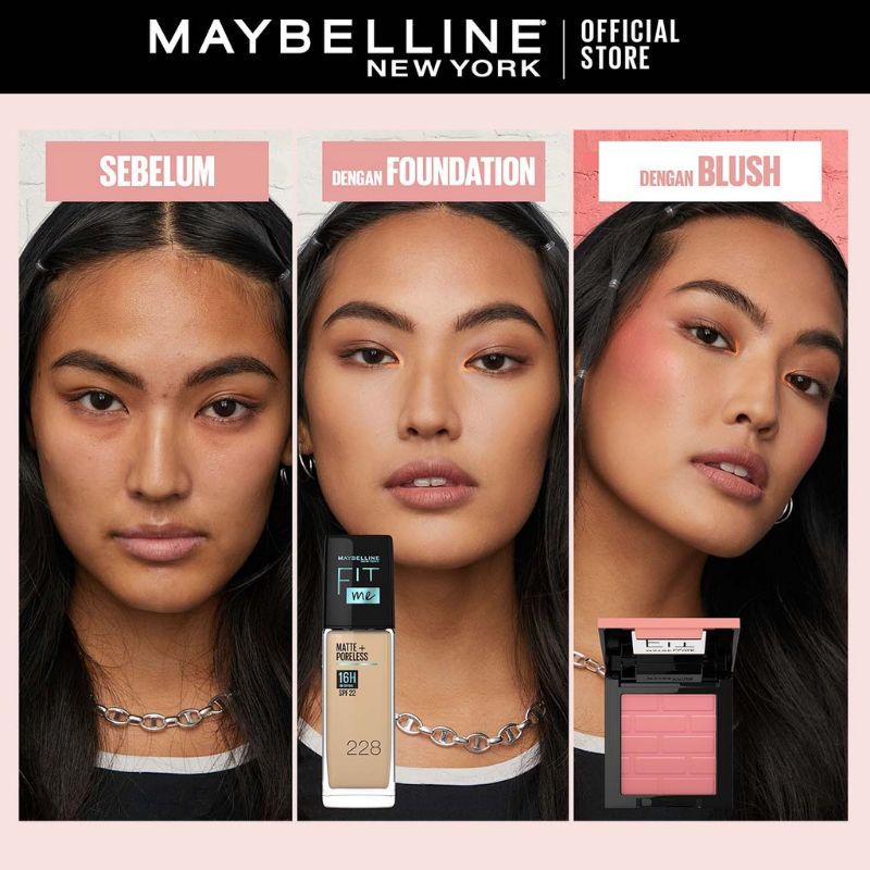 MAYBELLINE FIT ME Blush | ❤ jselectiv ❤ Blush On MAYBELLINE ORI✔️BPOM✔️MURAH✔️COD✔️