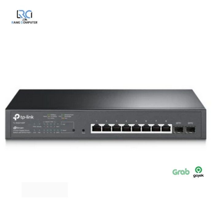 TP-Link Switch TL-SG2210MP 10Port Gigabit Smart Switch with 8Port PoE+