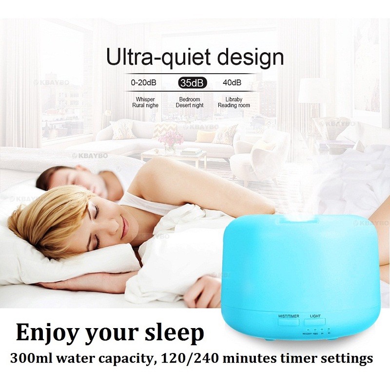 (100% BARANG ORI) Taffware Air Humidifier Aromatherapy Oil Diffuser + 7 LED - HUMI H770