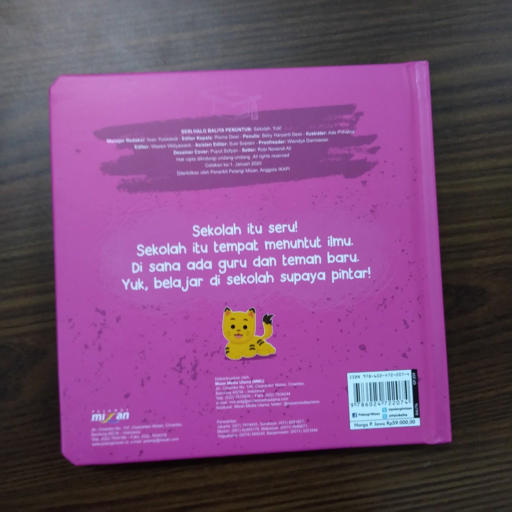 Halo Balita Penuntun Sekolah Yuk Boardbook-2