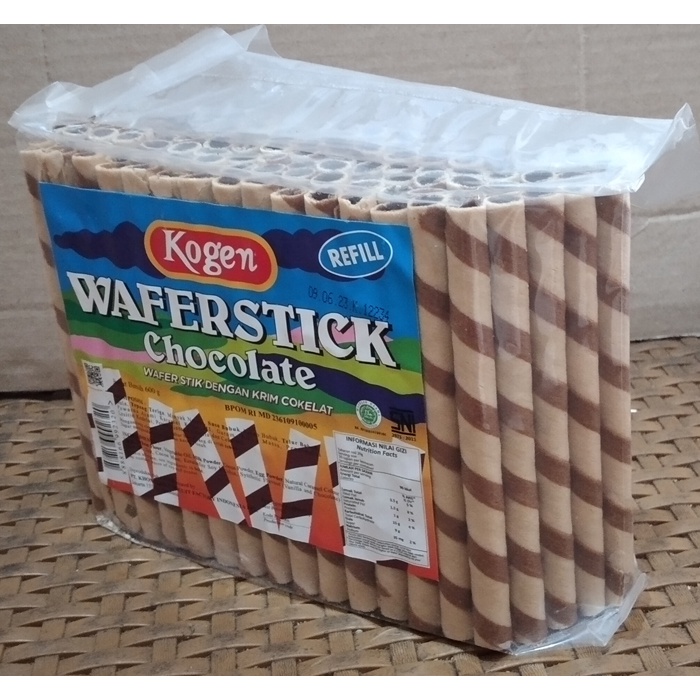 

KOGEN WAFER STICK CHOCOLATE REFILL 600 G