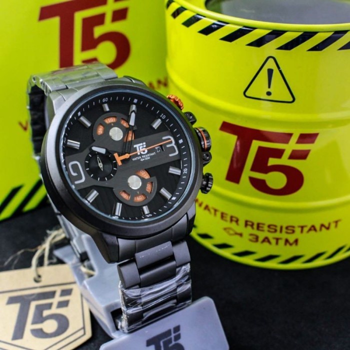 Jam Tangan Pria T5 H3610T5 T5 H 3610 original chronograph bergaransi free box