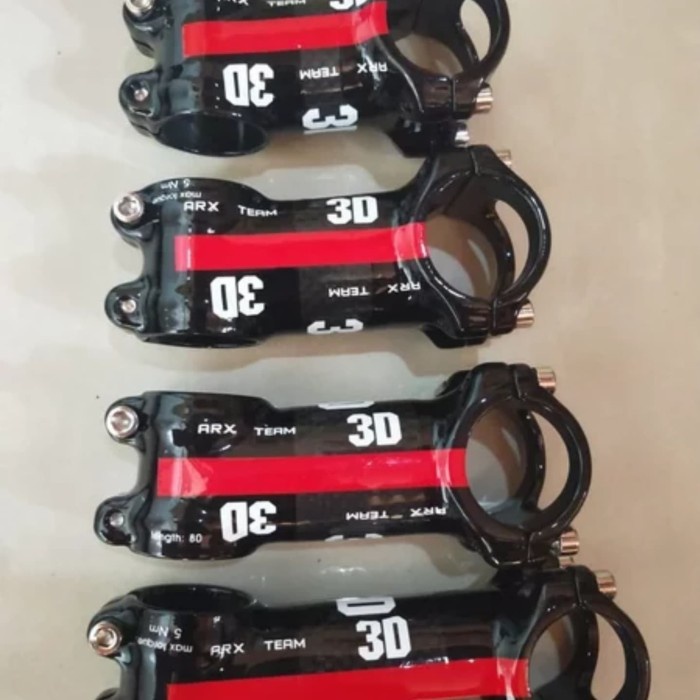 Stem 3D Alloy Carbon Sepeda MTB Road Bike