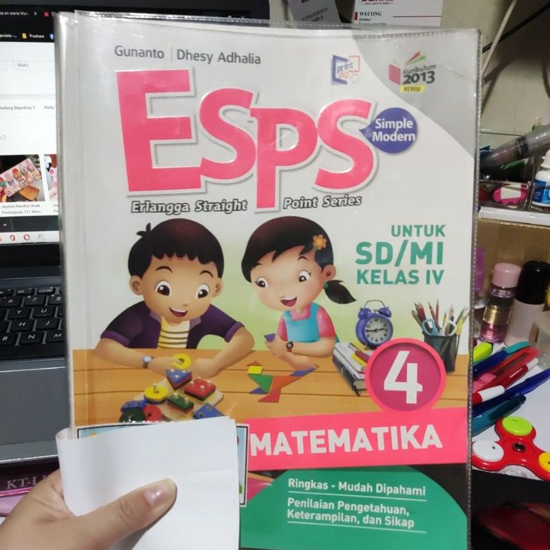 Second Esps Matematika kelas 4