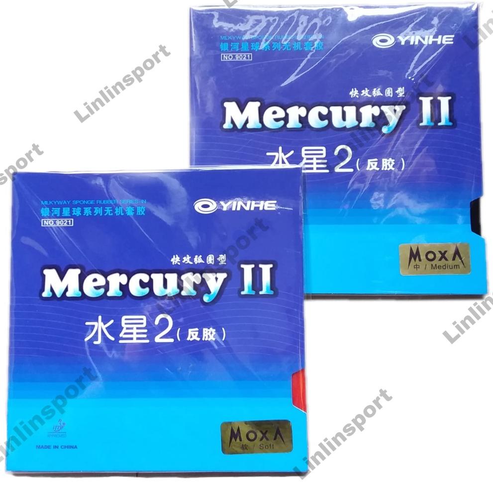 ❋Best Produk WPQTB Karet Pingpong Tenis Meja YINHE HRT MILKY WAY Mercury II 80 ➾