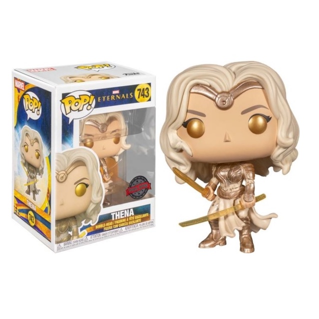 Funko Pop Exclusive Marvel Eternals - Thena with Two Swords