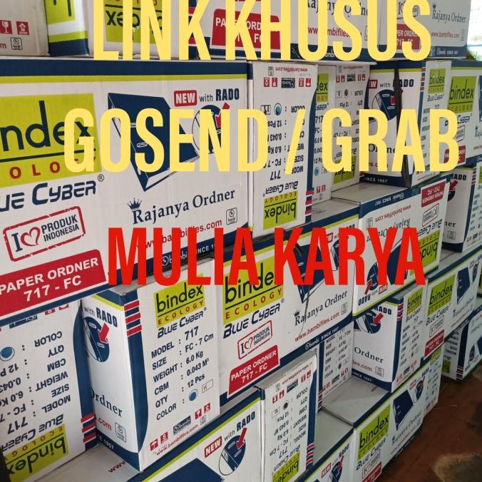 

Ordner Folio Bindex 717 / DUS Khusus Gosend Instant