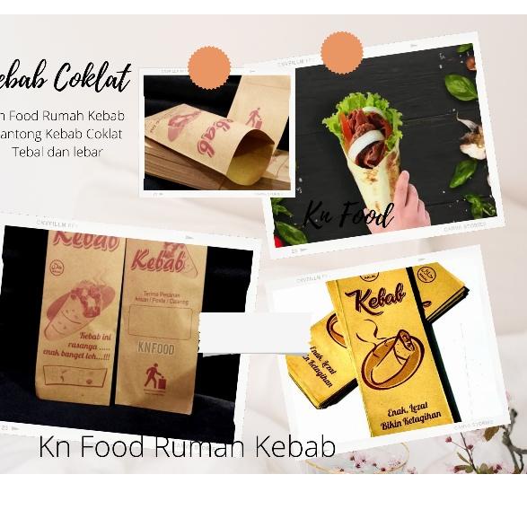 

Dus Kantong Kebab coklat Kecil isi 100 pcs Ready Stok