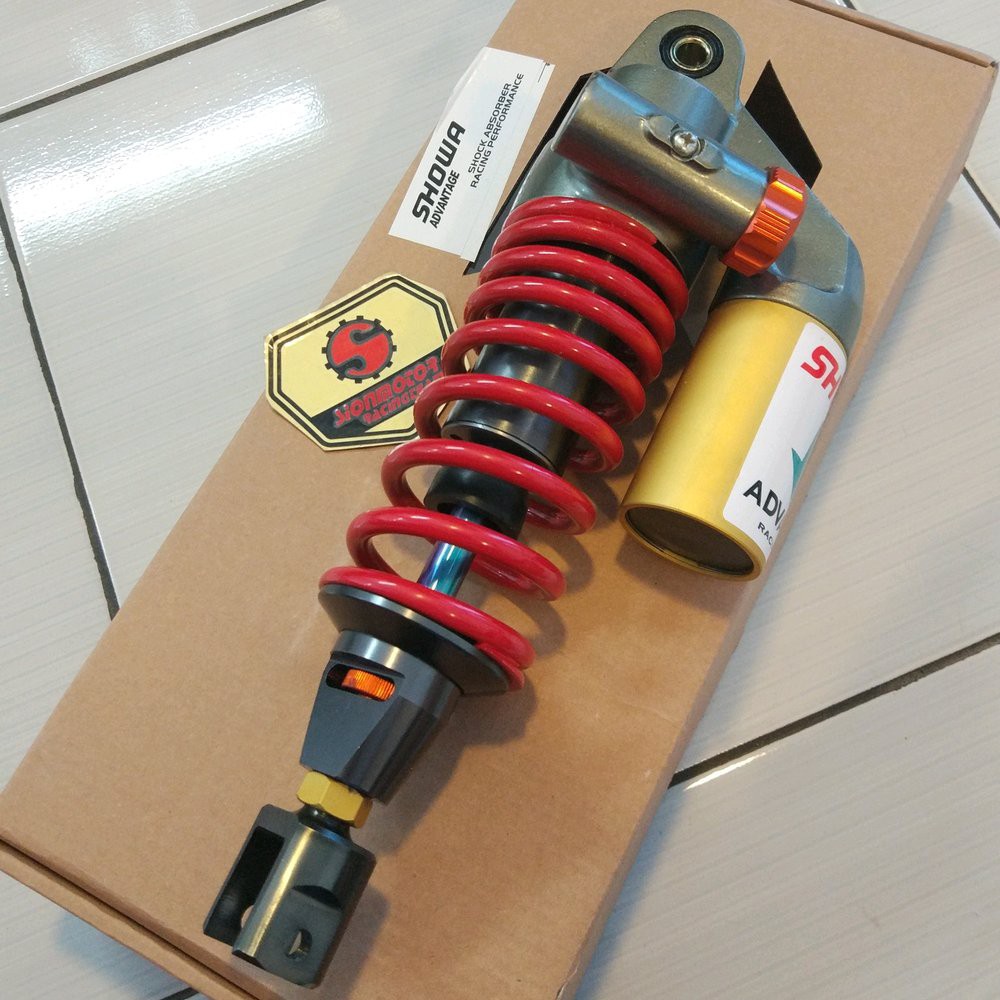 Shockbreaker Tabung Matic Showa Advantage Merah
