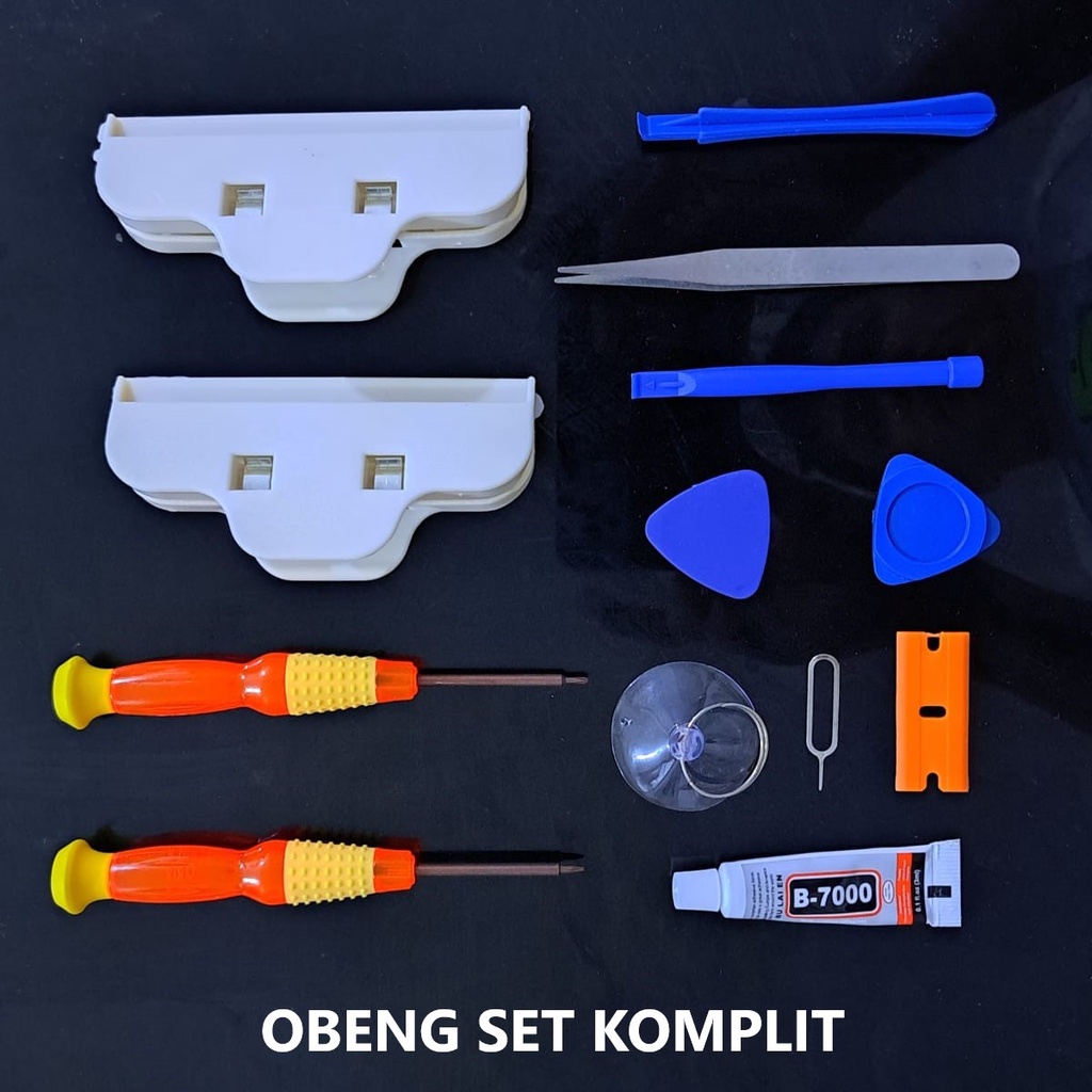 OBENG SET KOMPLIT / OPENING TOOL UNTUK SEMUA HP ANDROID ~ BENITECH