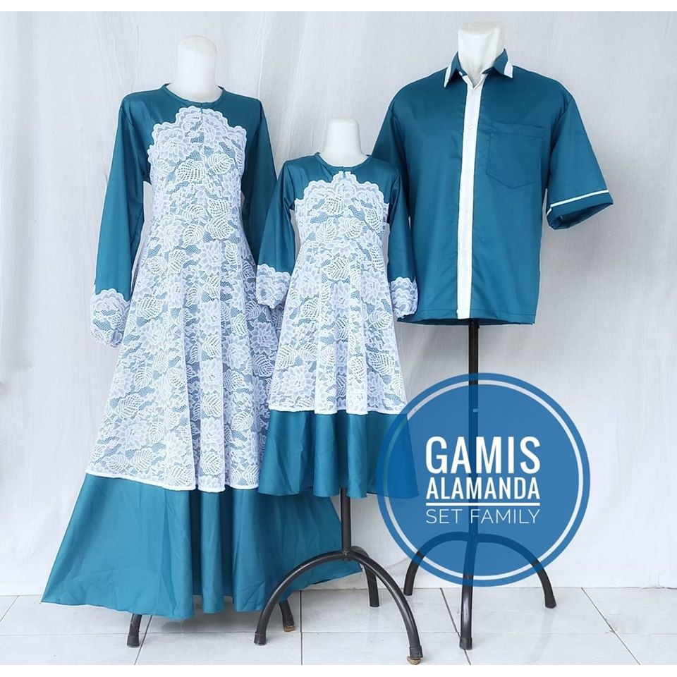 BAJU COUPLE IBU ANAK/GAMIS COUPLE ALAMANDA/GAMIS COUPLE IBU ANAK/GAMIS ANAK/BAJU MUSLIM ANAK