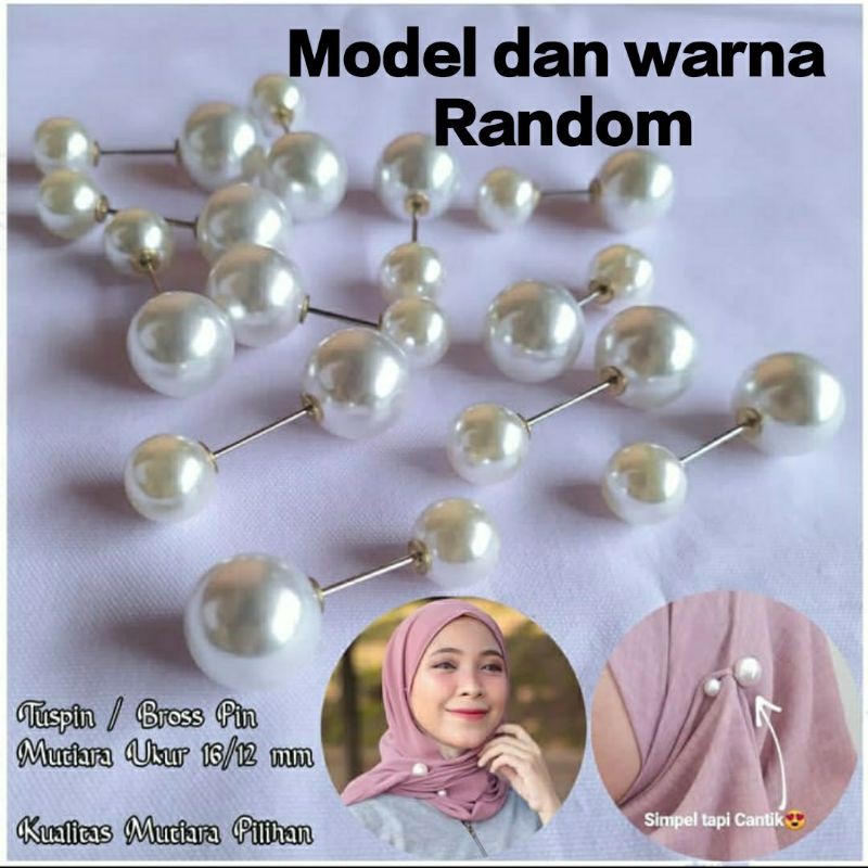 Tuspin mutiara tuspin jilbab peniti jilbab