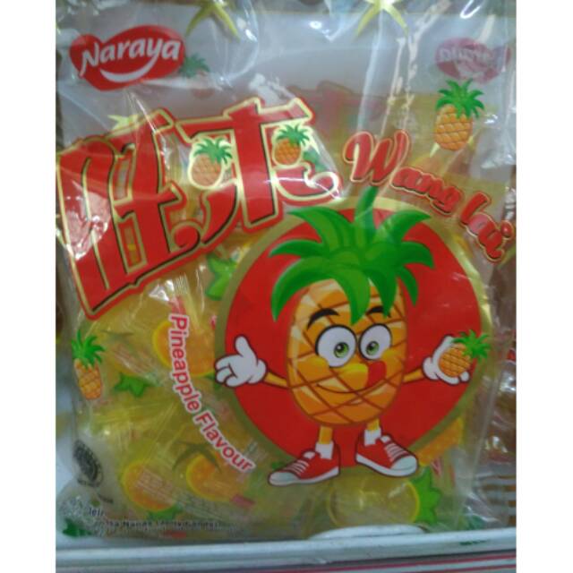 

Permen empuk rasa nanas pineapple flavour by Naraya