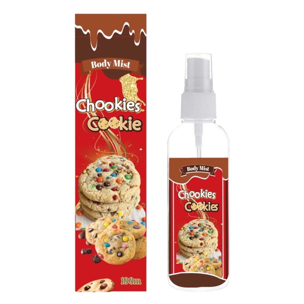 GEN - Parfum Body Mist Chookies Cookie 100ml Premium / Parfum Chookies Cookie 100ml Unisex / Parfum Chookies Cookie 100ml Best Seller