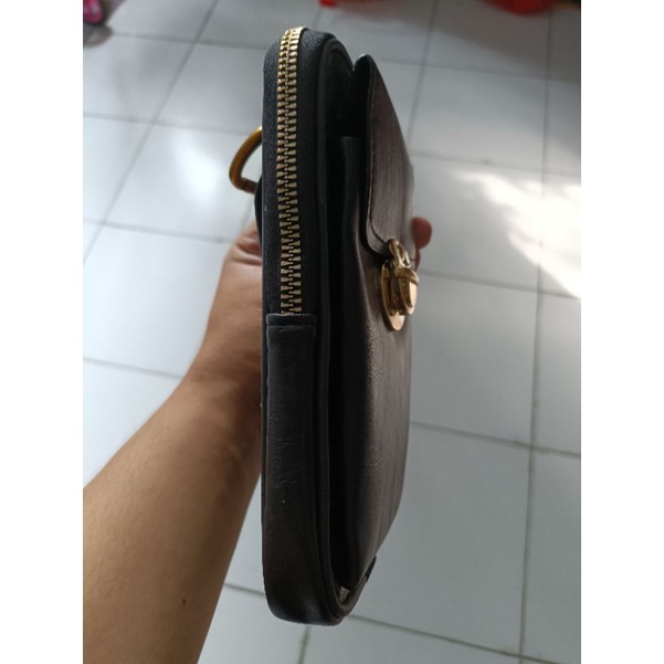 Tas Kulit HP Mini Pouch Sabuk Ikat Pinggang