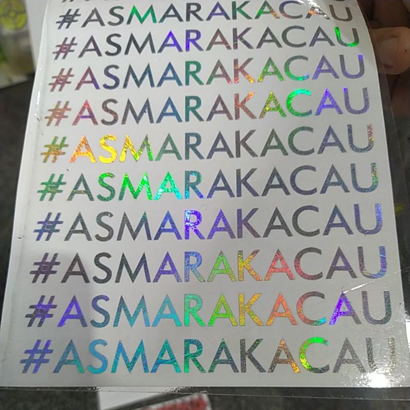 Sticker Visor Sticker Motor #Asmarakacau Sticker Cutting Asmarakacau