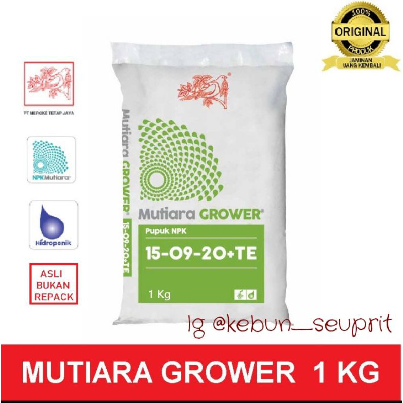 repack npk mutiara hijau / pupuk npk grower /pupuk npk mutiara hijau