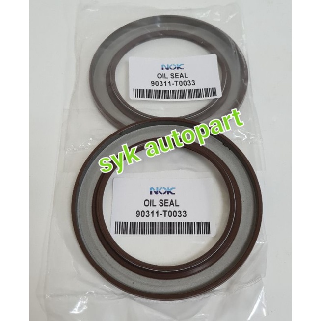 Seal 90311-T0033/seal ker as belakang vios/yaris coklat NOK