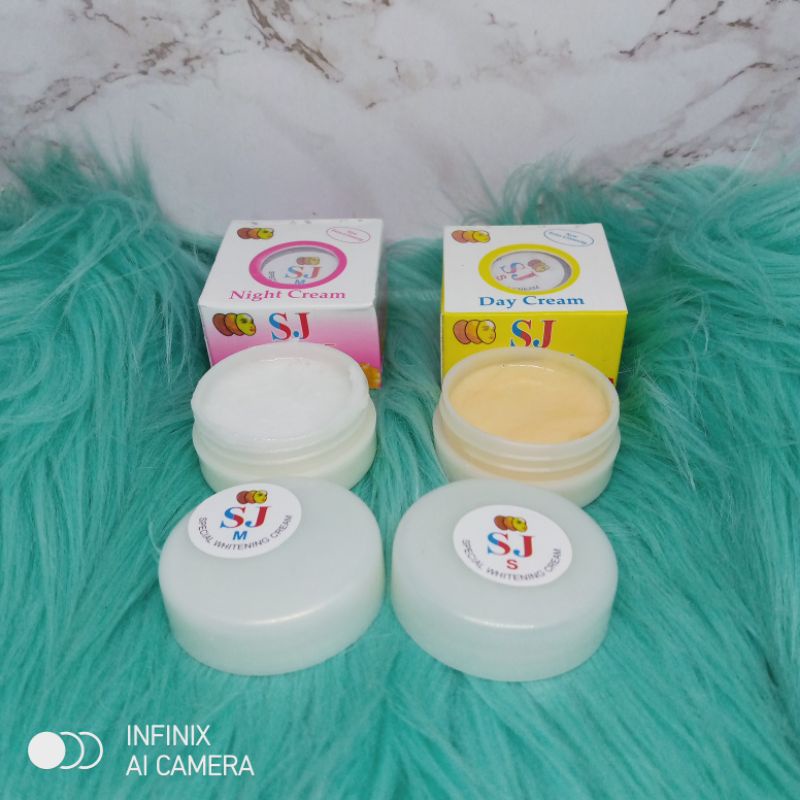 CREAM SJ TOPENG SIANG DAN MALAM ORIGINAL