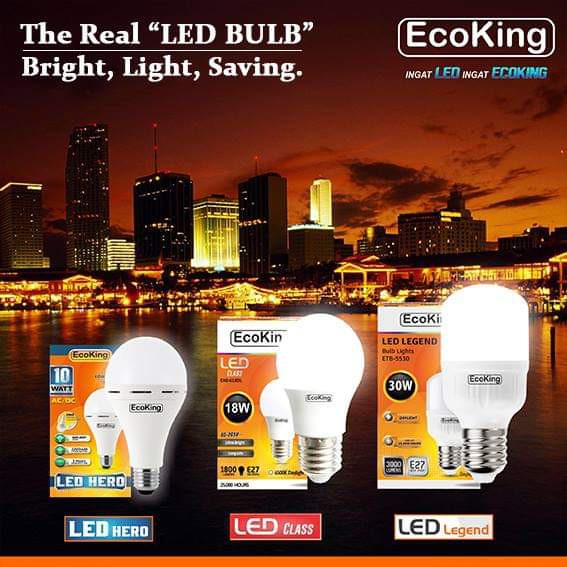 Mitra88sby lampu led bulb bohlam class ecoking