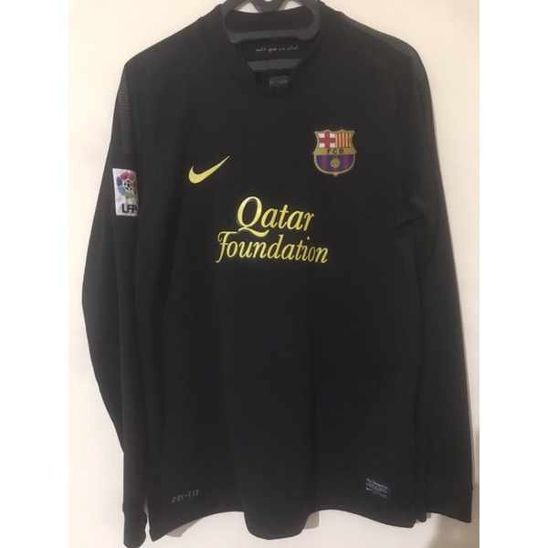Jersey LS Barcelona Away 2011 original size M second