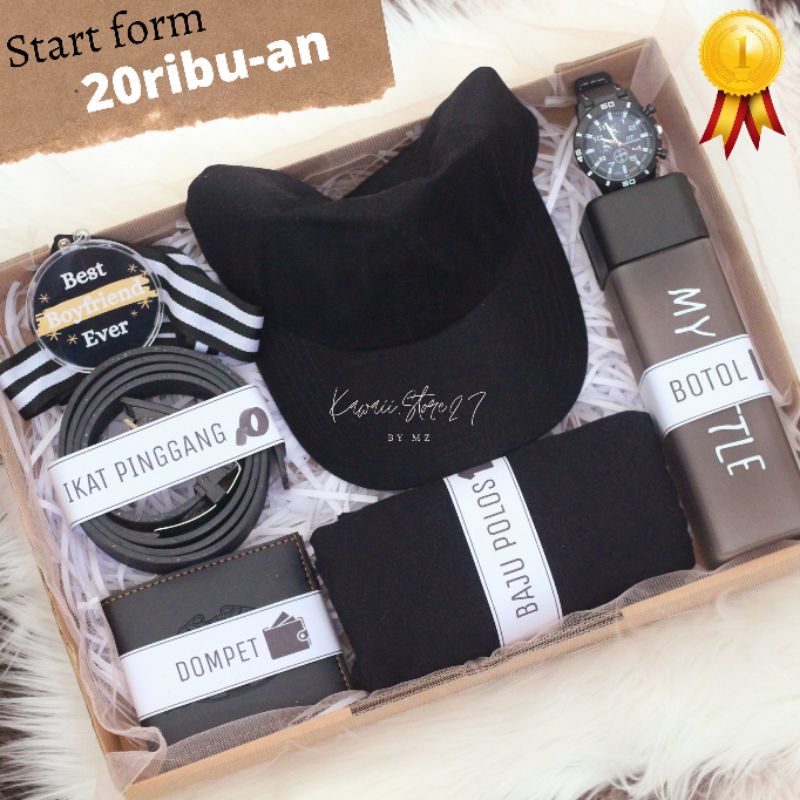 Hampers Cowok / Kado Cowok / Giftbox Cowok / Kado Ulang Tahun Cowok / Kado Anniversary Untuk Cowok