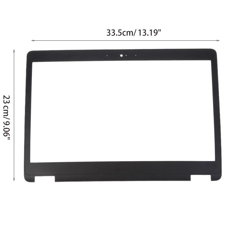 Bezel Layar LCD Laptop DellLatitude E7470 E7250 7470 7250 Warna Hitam