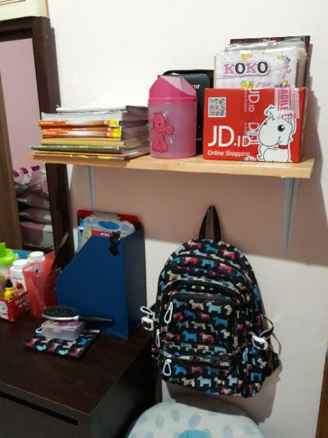 Papan Custom Rak Dinding 55x18cm