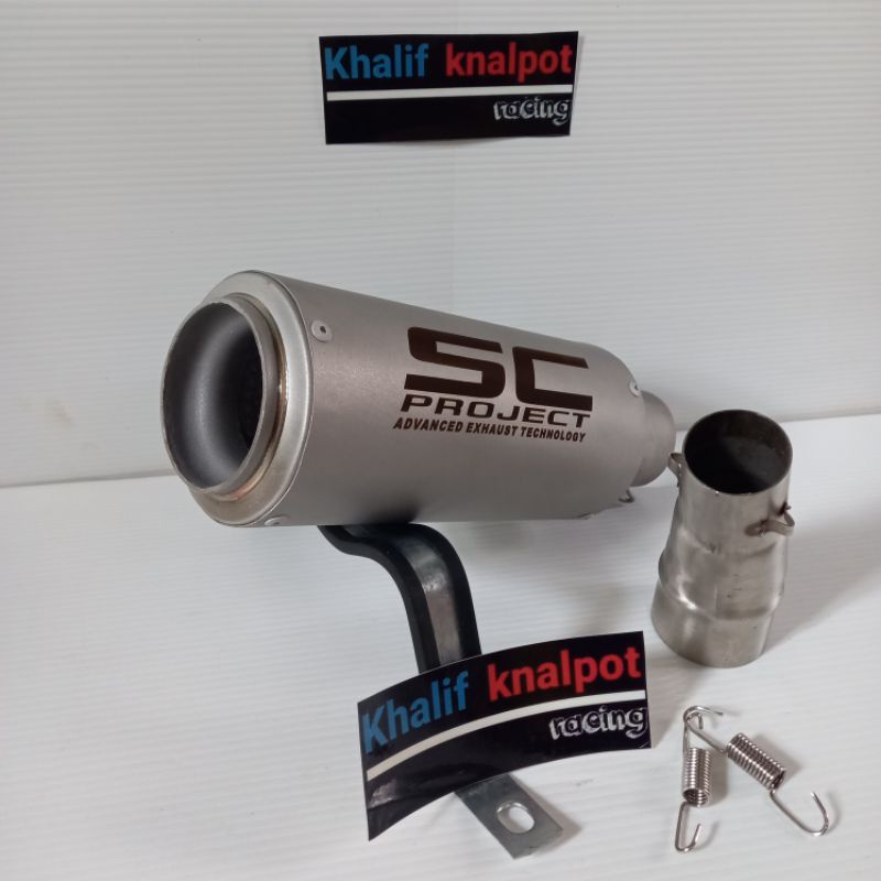 Knalpot Sc project Sanblast Slip on Ninja250 Ninja250Fi Ninja2018