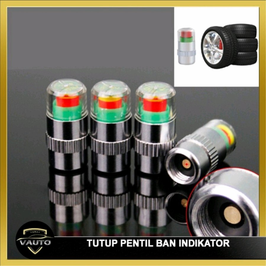 tutup pentil indikator tekanan ban MOTOR dan MOBIL AVANZA RUSH JAZZ ELF universal