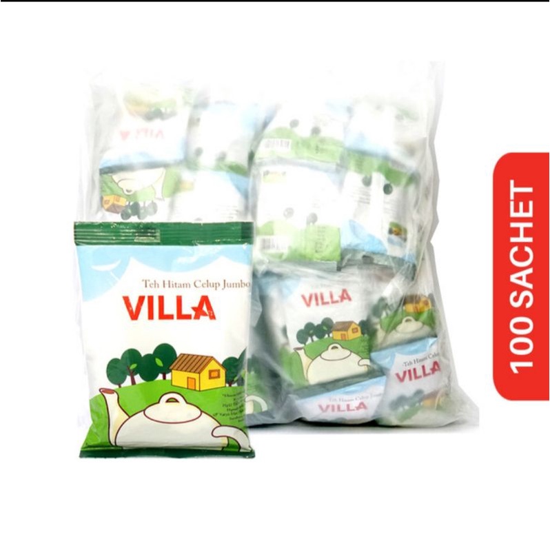 

Teh Jumbo Villa celup Sachet (Bal) - Black Tea, Teh Hitam (PROMO RAMADHAN)