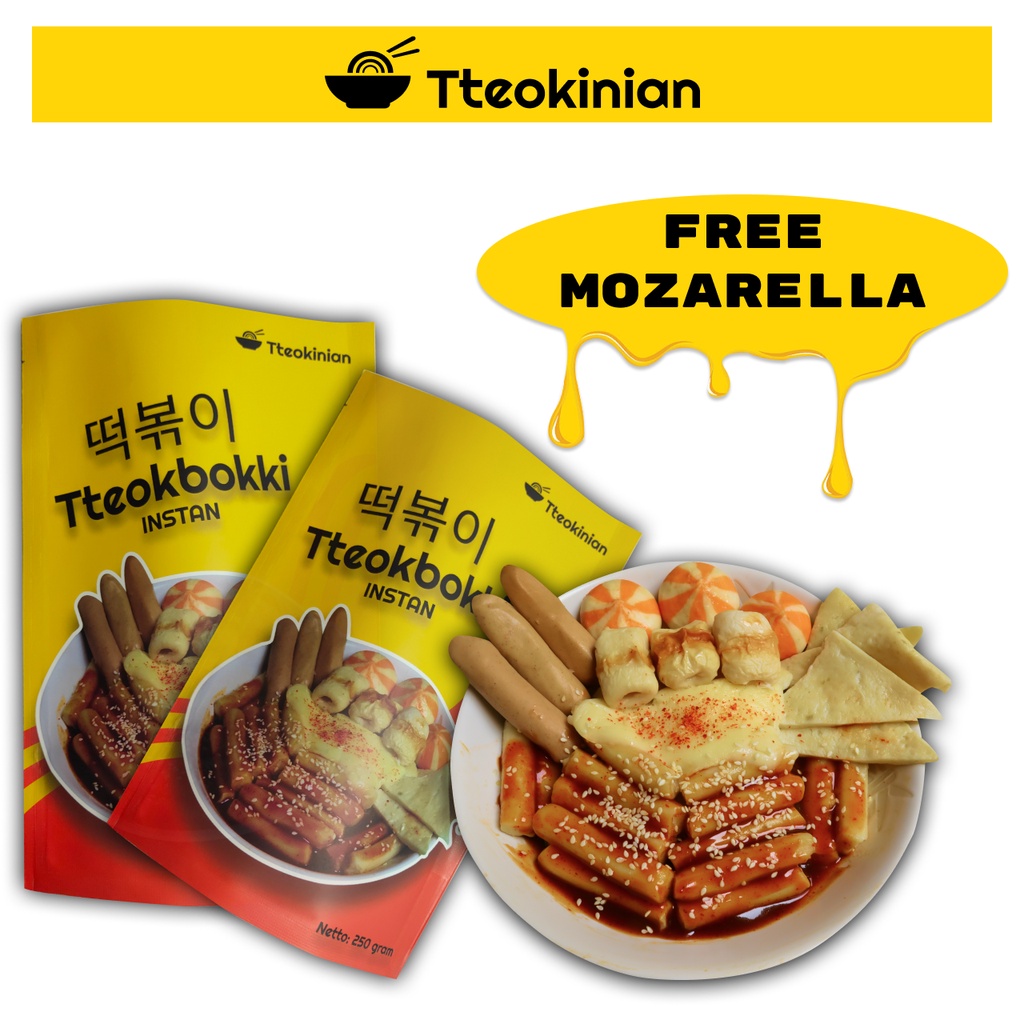 

TTEOKBOKKI BY TTEOKINIAN / TOPPOKI TOPOKKI TOKPOKKI INSTAN HALAL