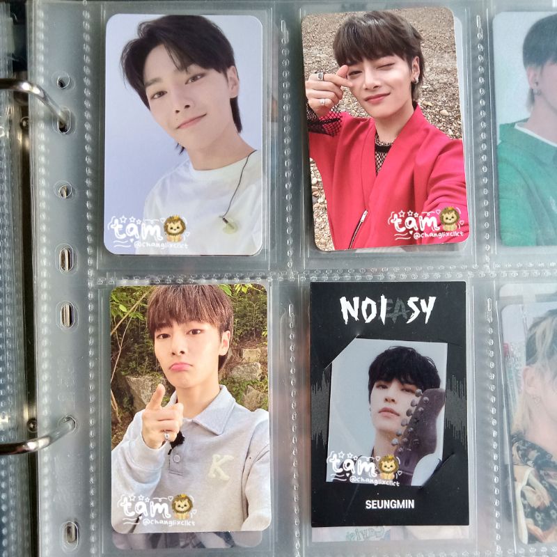 [ OFFICIAL ] PHOTOCARD PC APPMUS ALBUM NOEASY DOUBLE SIDE DS I.N AYEN FRAME KIM SEUNGMIN