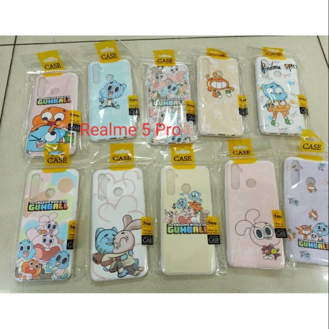 Realme 5 5i C3 Motif Kartun Soft Case